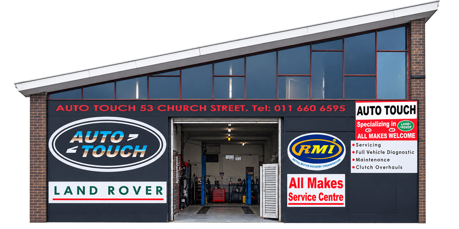 Auto Touch service station — 53 Church Street, Krugersdorp CBD